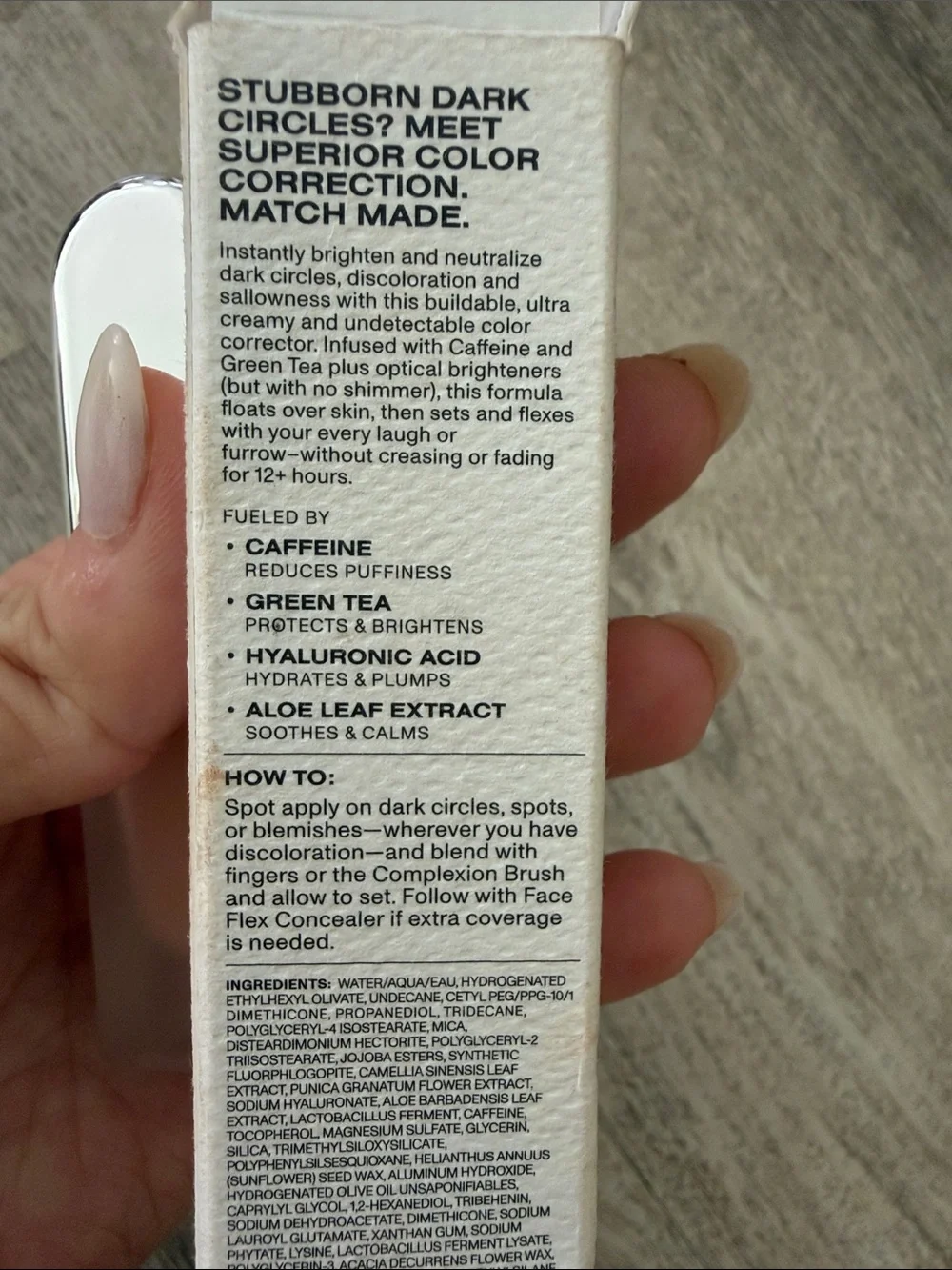 Face Flex Correct Under-Eye Brightener - Power Nap (Peachy Nude) $58 retail